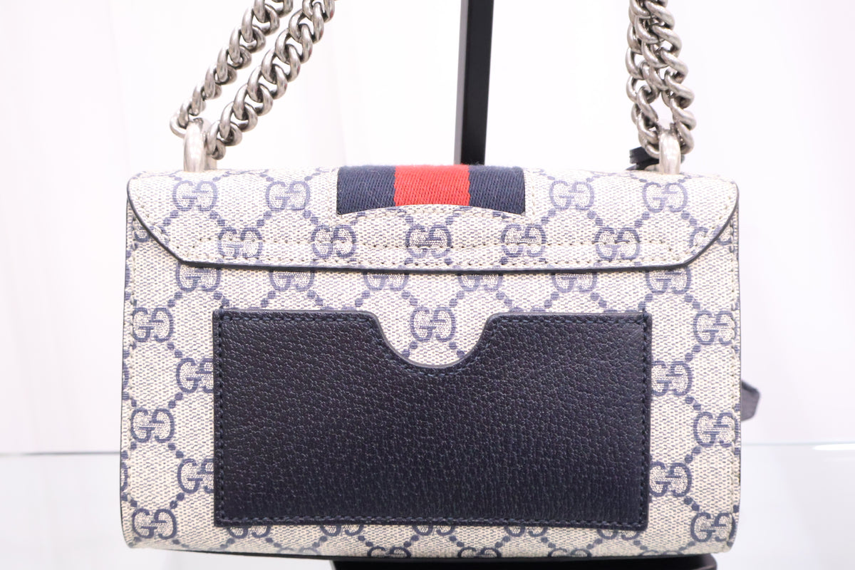 GG Supreme Padlock Small Chain Shoulder Bag 409487