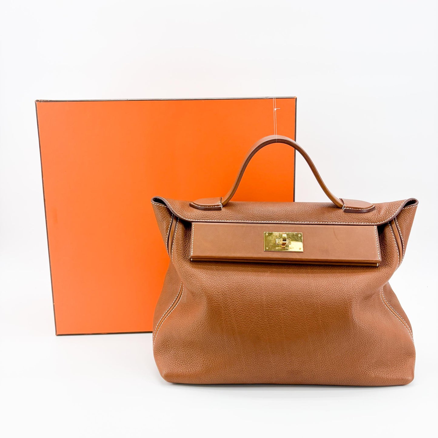 Hermès 24/24 35 Gold Hardware