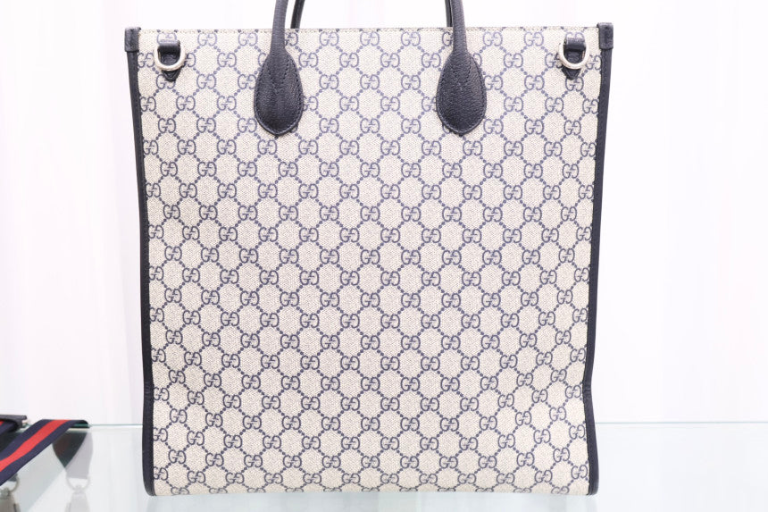 Interlocking G Logo Tote Shoulder Bag 674155