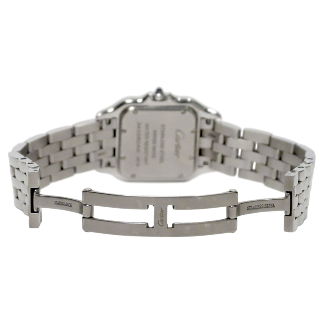 Cartier 27mm Steel Diamond "Panda" Quartz Watch