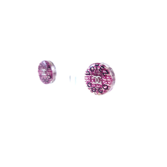 CC Circle Earrings