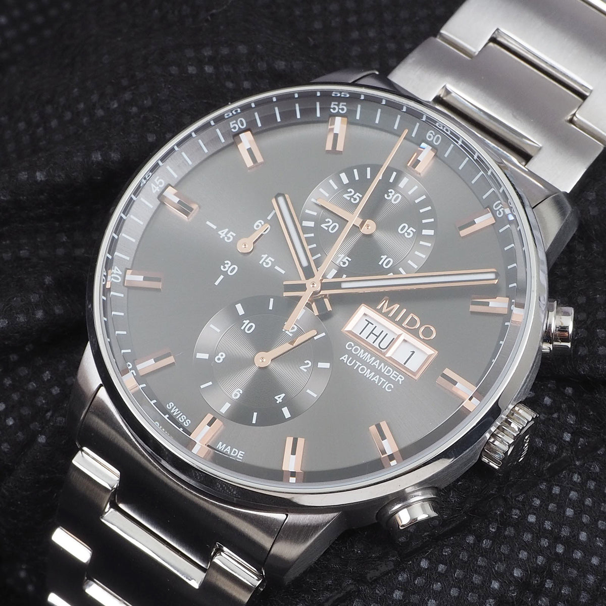 Mido M016.414.11.061.00 Commander Chronograph Automatic Watch