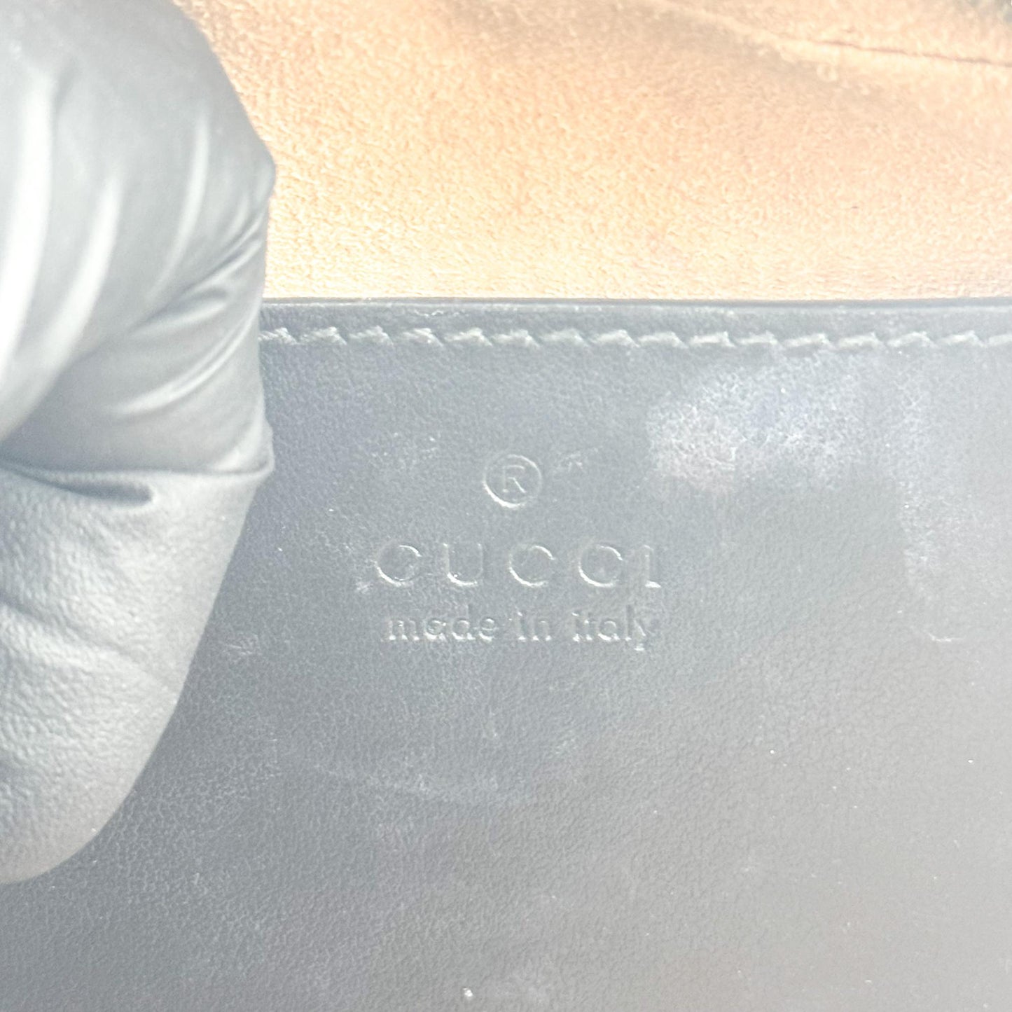 Gucci GG Marmont Matelassé Shoulder Bag Black