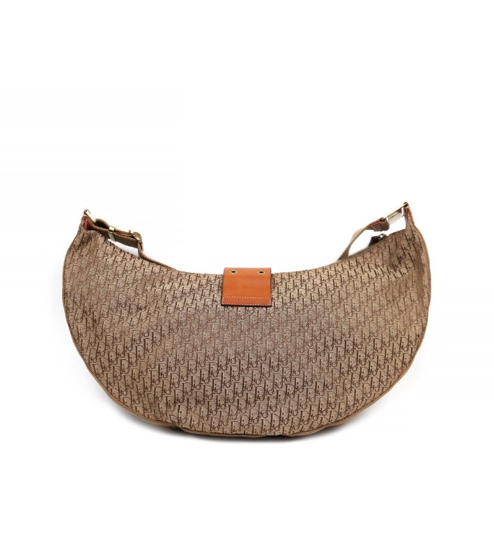 Dior Beige Oblique Street Chic Hobo Bag