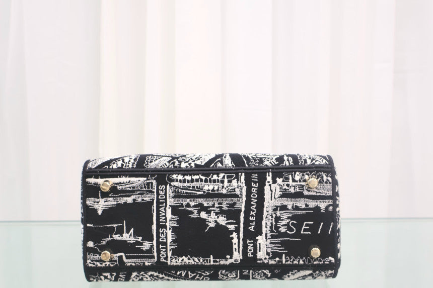 Lady D Light Medium Black Tote Bag m0565oomp