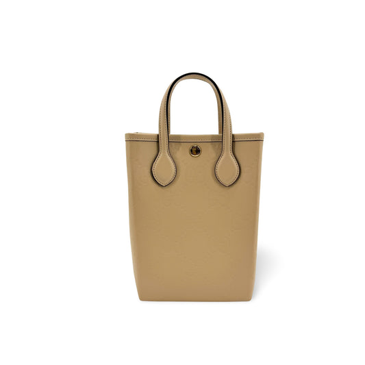 Gucci GG Mini Tote Bag Beige
