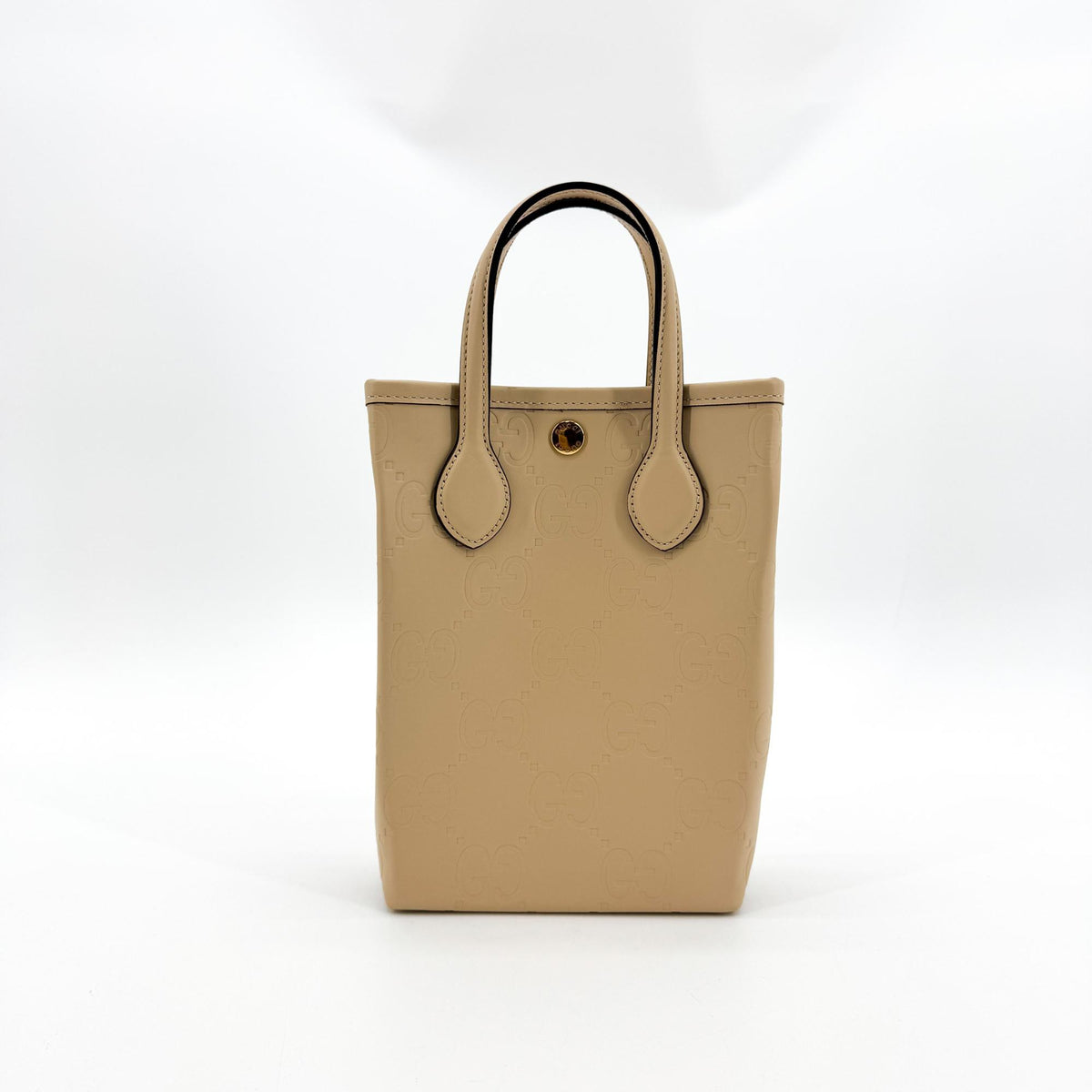 Gucci GG Mini Tote Bag Beige