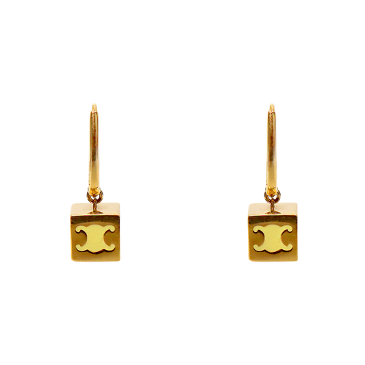 Céline Triope Cube Earrings