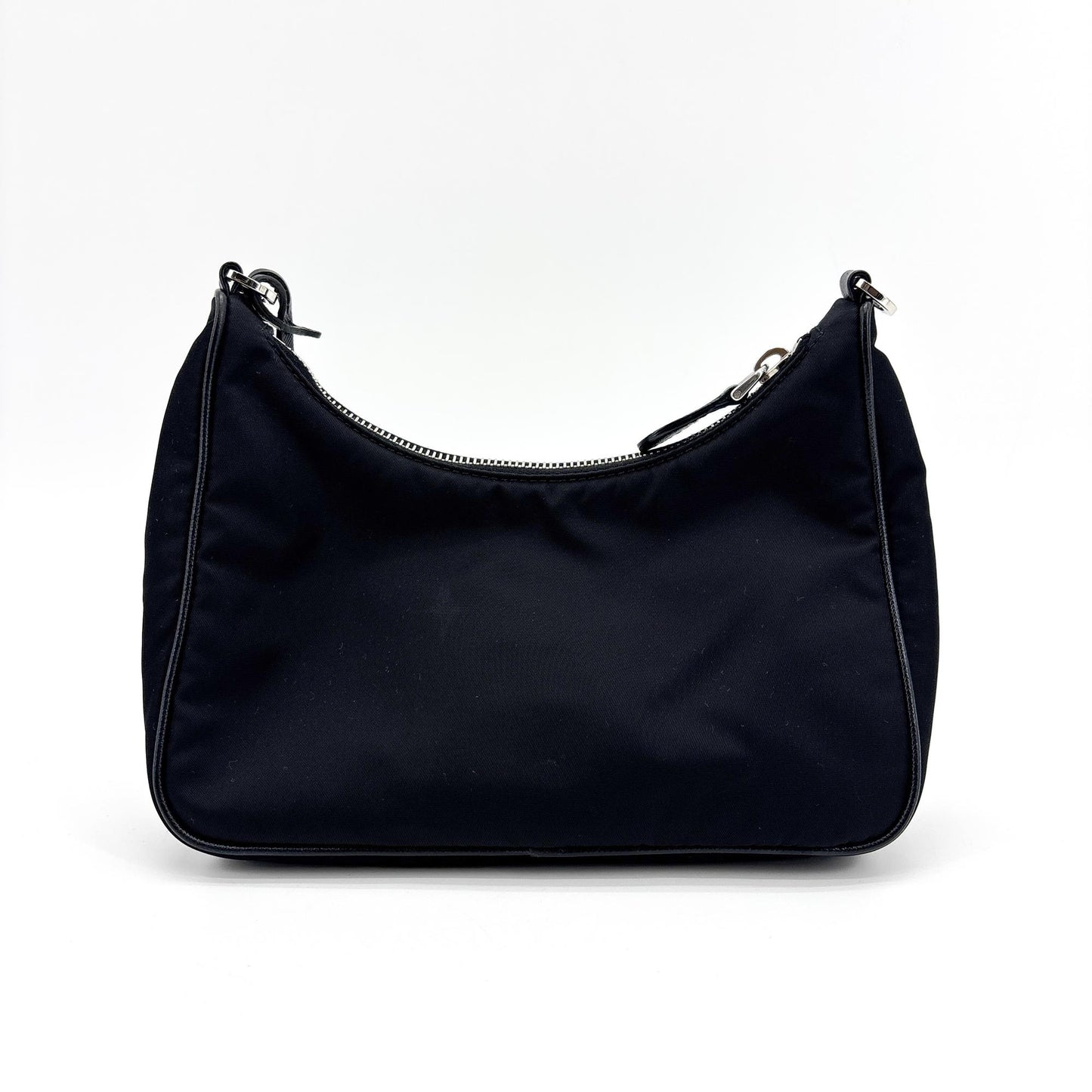 Prada Sac Mini en Nylon Noir Réédition 2000