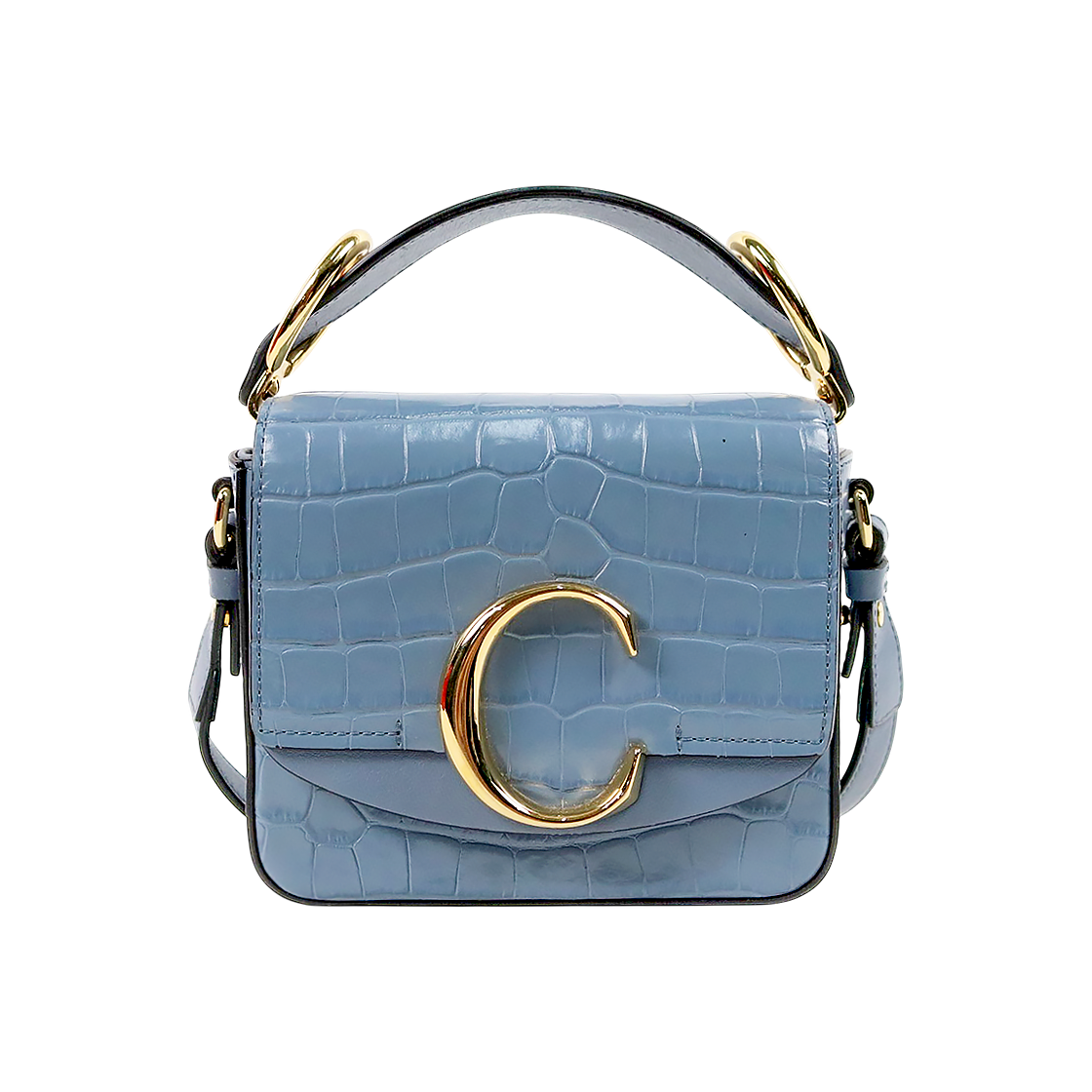 Chloé Blue Crocodile C Bag