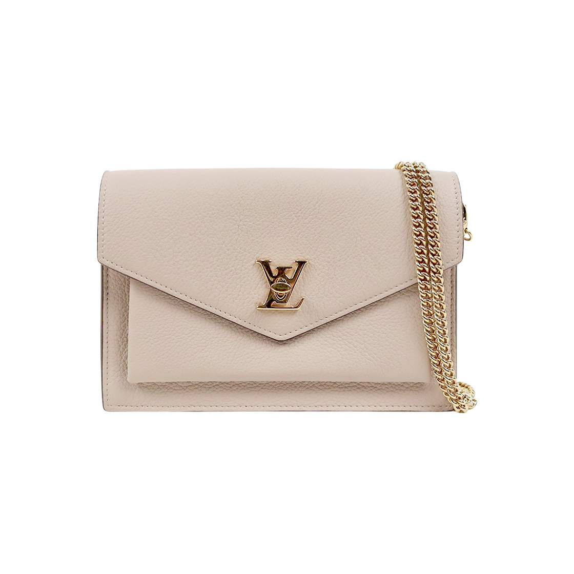 Louis Vuitton Dark Beige My Love Chain Pochette Crossbody Bag