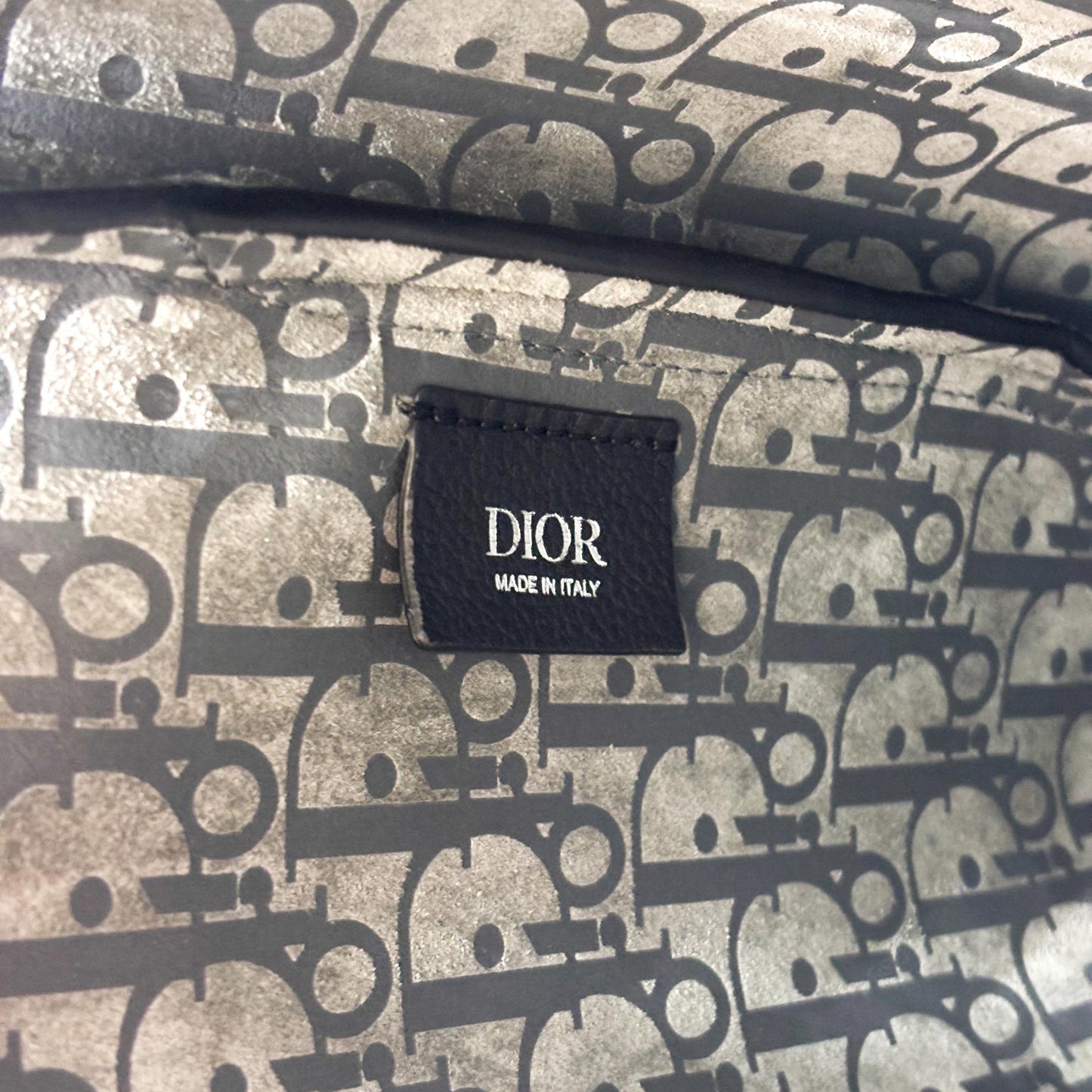 Dior Icon Calfskin Tote Bag (Black)