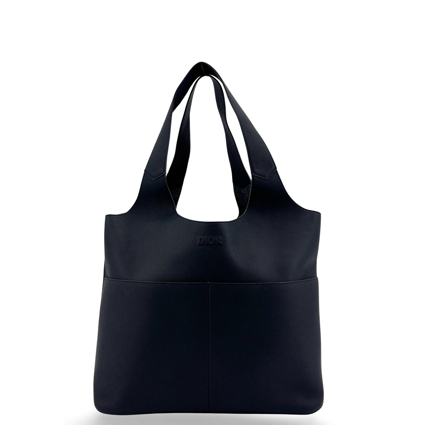Dior Icon Calfskin Tote Bag (Black)