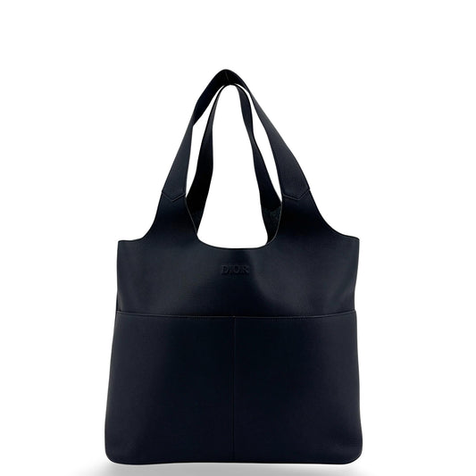 Dior Icon Calfskin Tote Bag (Black)