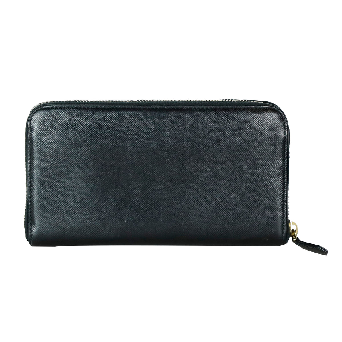Saffiano Bow Zipper Long Wallet 1M0506