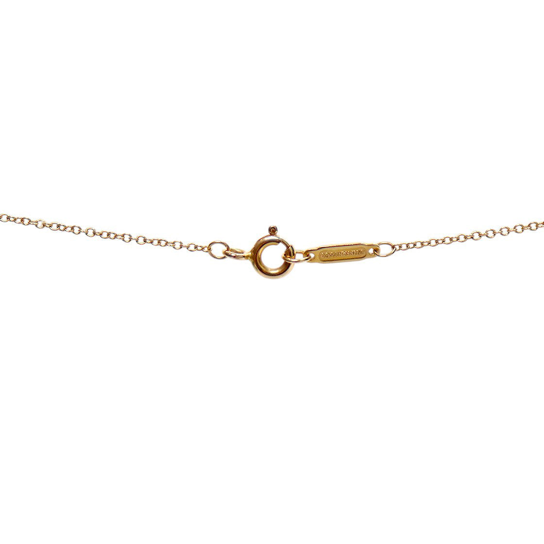 Tiffany 18K Double Heart Necklace