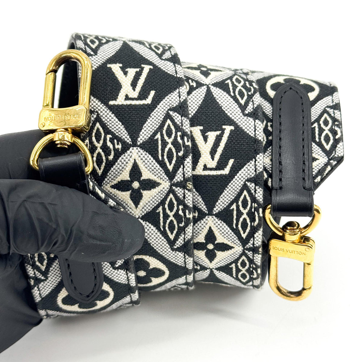 Louis Vuitton 1854 Monogram Petite Malle Trunk Shoulder Bag