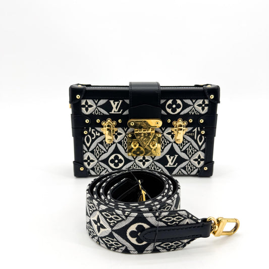 Louis Vuitton 1854 Monogram Petite Malle Trunk Shoulder Bag