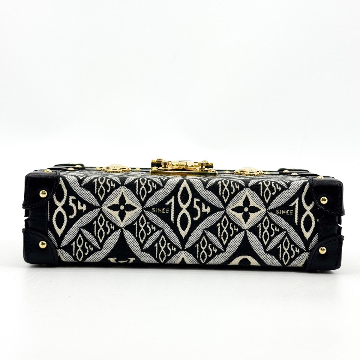 Louis Vuitton 1854 Monogram Petite Malle Trunk Shoulder Bag