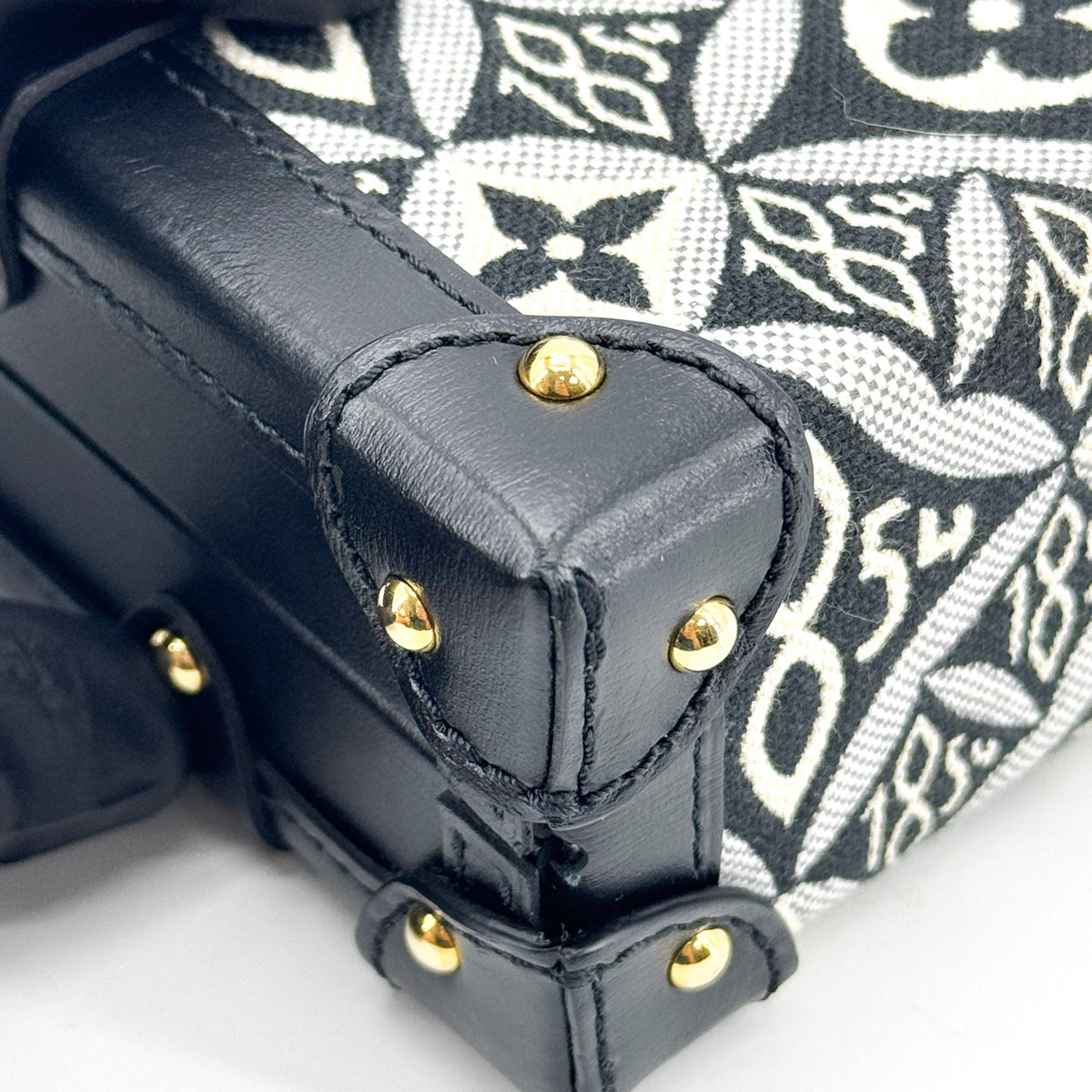 Louis Vuitton 1854 Monogram Petite Malle Trunk Shoulder Bag