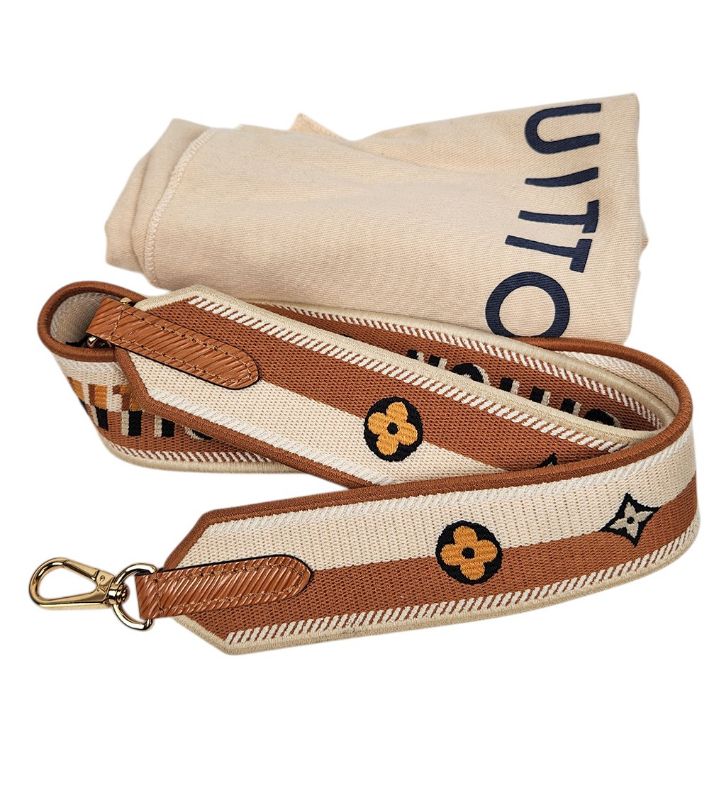 Louis Vuitton Epi Twist MM Brown Shoulder Bag