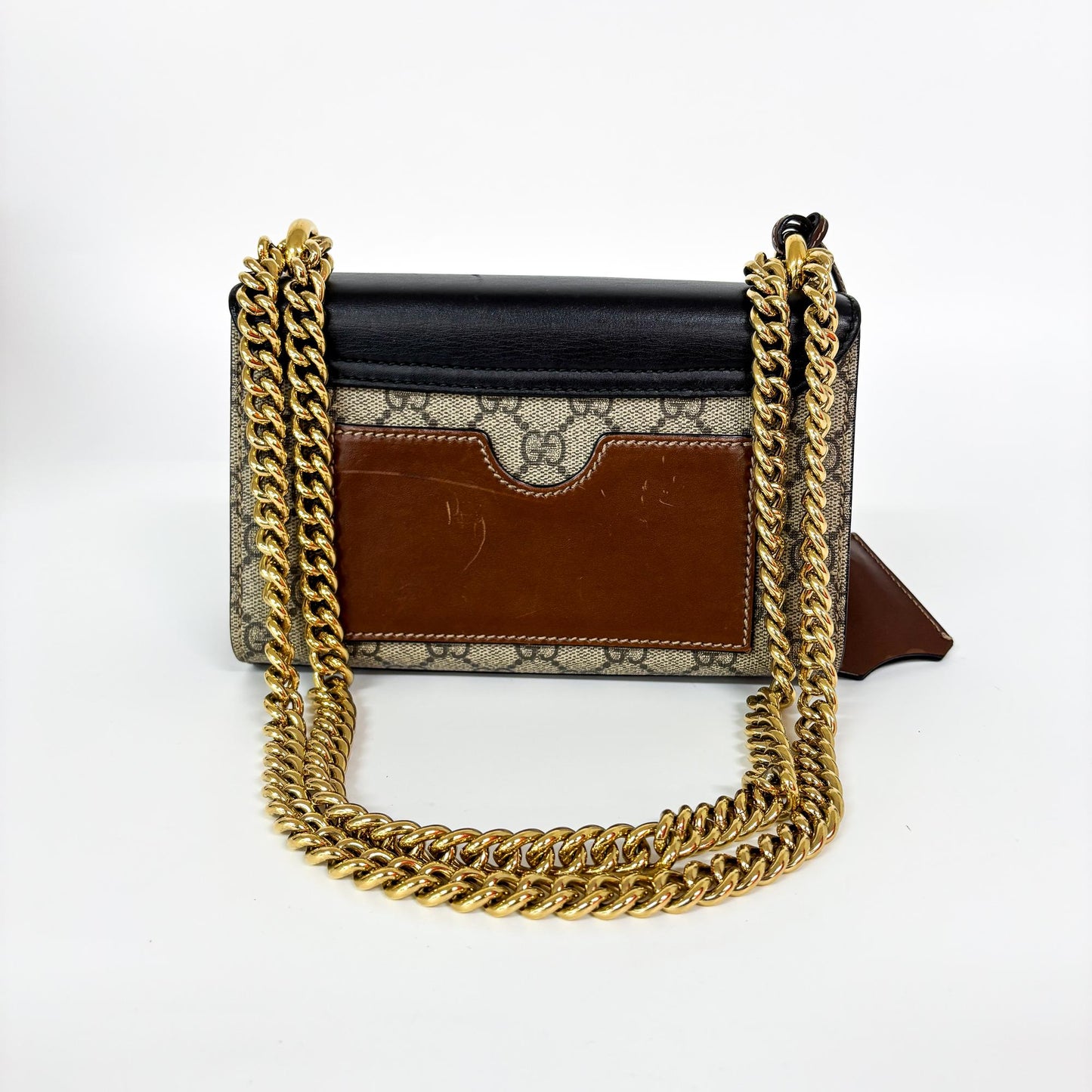 Gucci Padlock GG Small Shoulder Bag Black