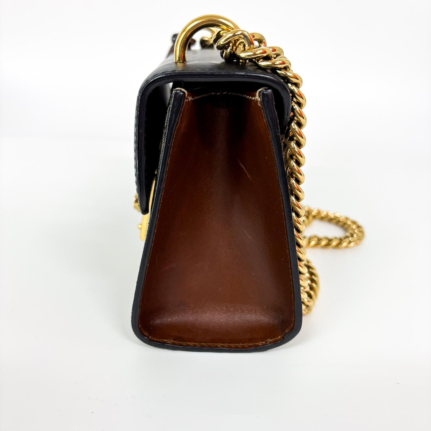 Gucci Padlock GG Small Shoulder Bag Black