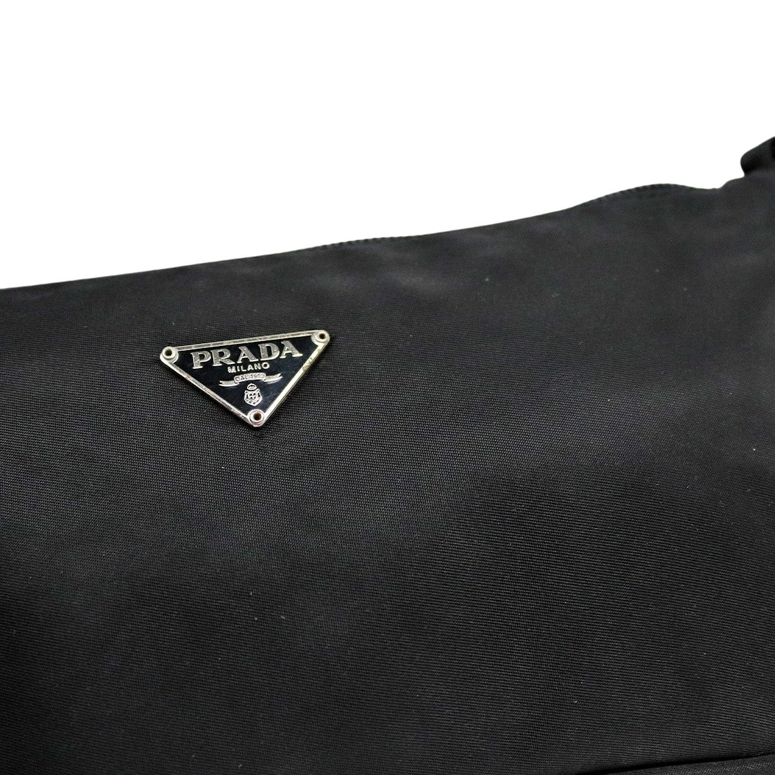 Prada Black Pocono Mini Shoulder Bag