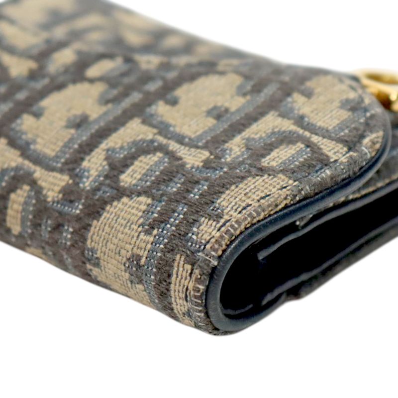 Dior Oblique Saddle Card Wallet
