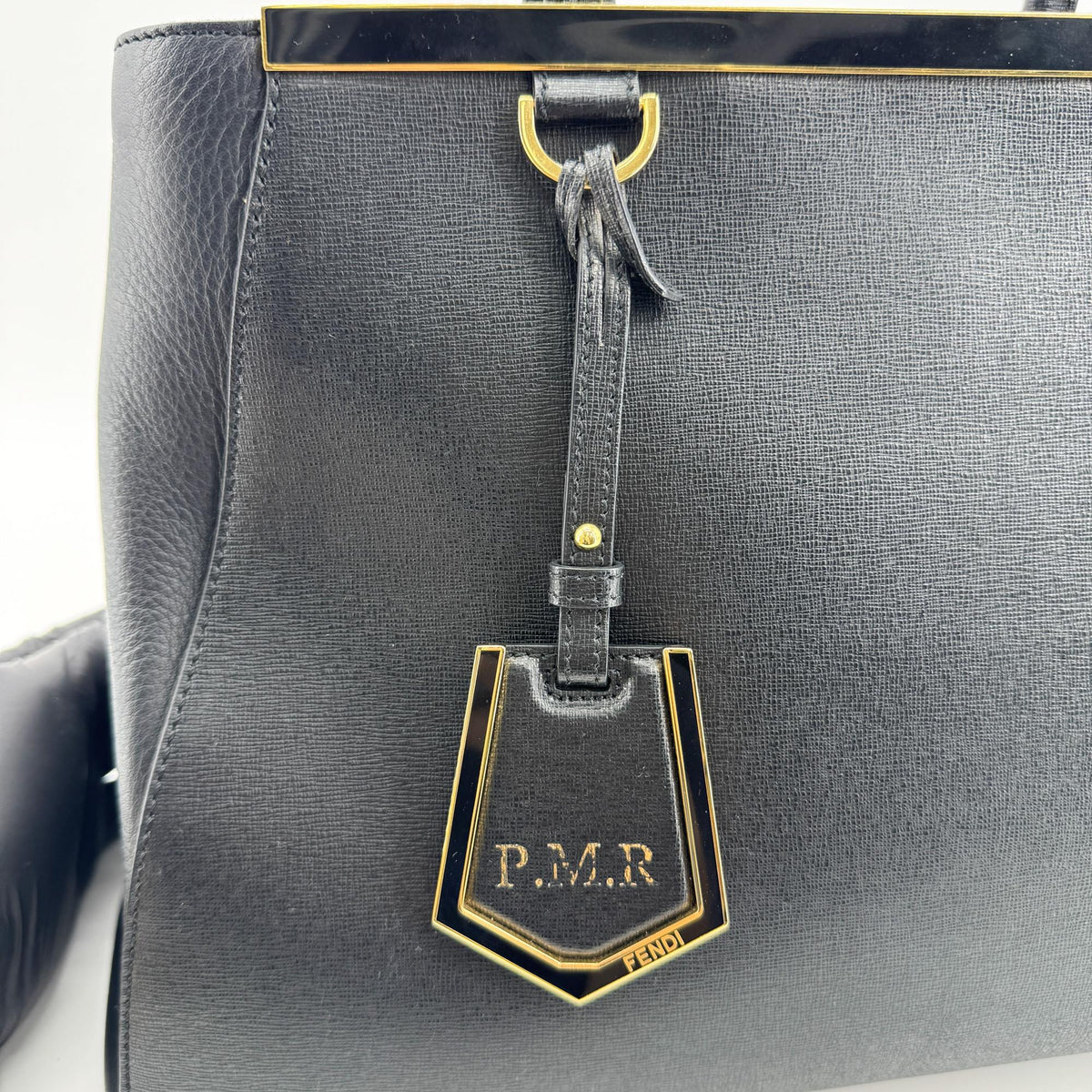 Fendi Medium Toujours Tote Bag Black