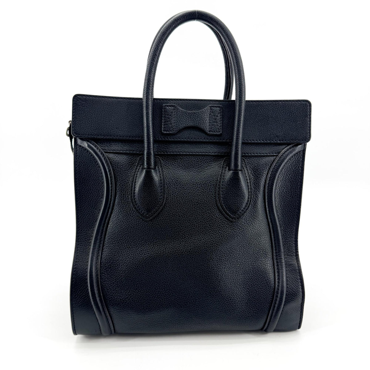 Celine Mini Luggage Bag Calfskin Black