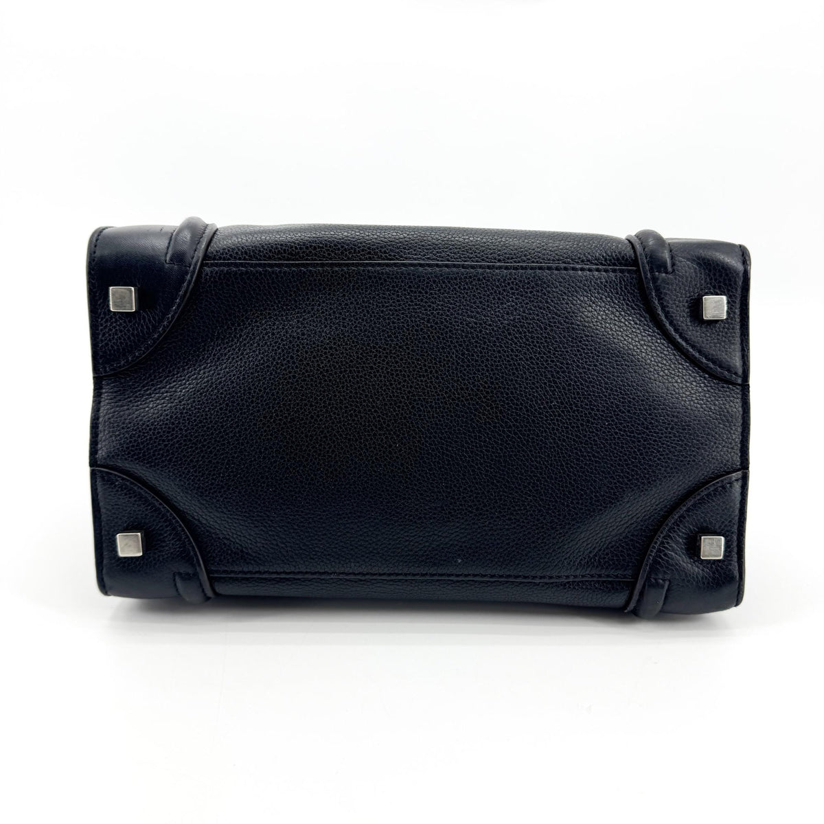 Celine Mini Luggage Bag Calfskin Black