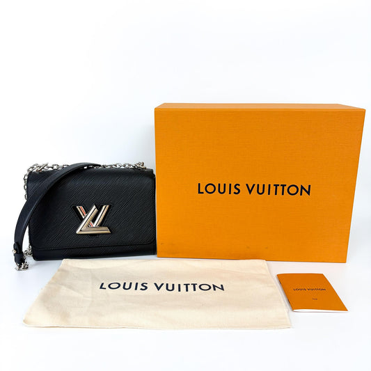 Louis Vuitton Twist MM Epi Noir Argent