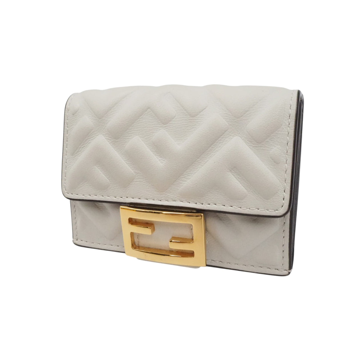 Fendi 8M0395 Trifold Micro Wallet