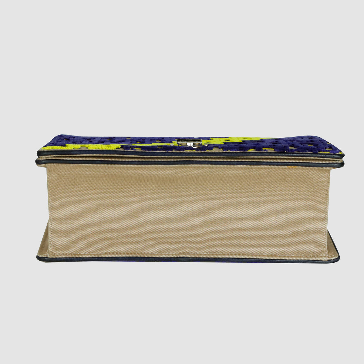 Velvet Oblique Diorama Chain Shoulder Bag Crossbody Bag
