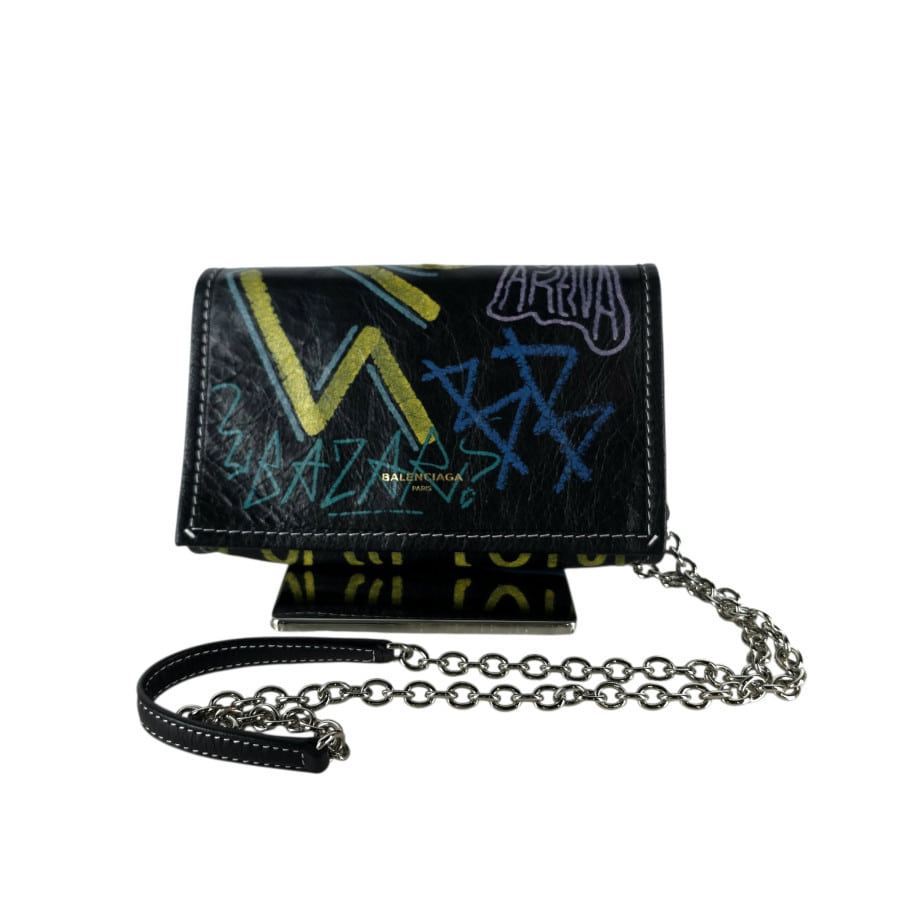 Mini Graffiti Bazaar Chain Crossbody Bag 497938