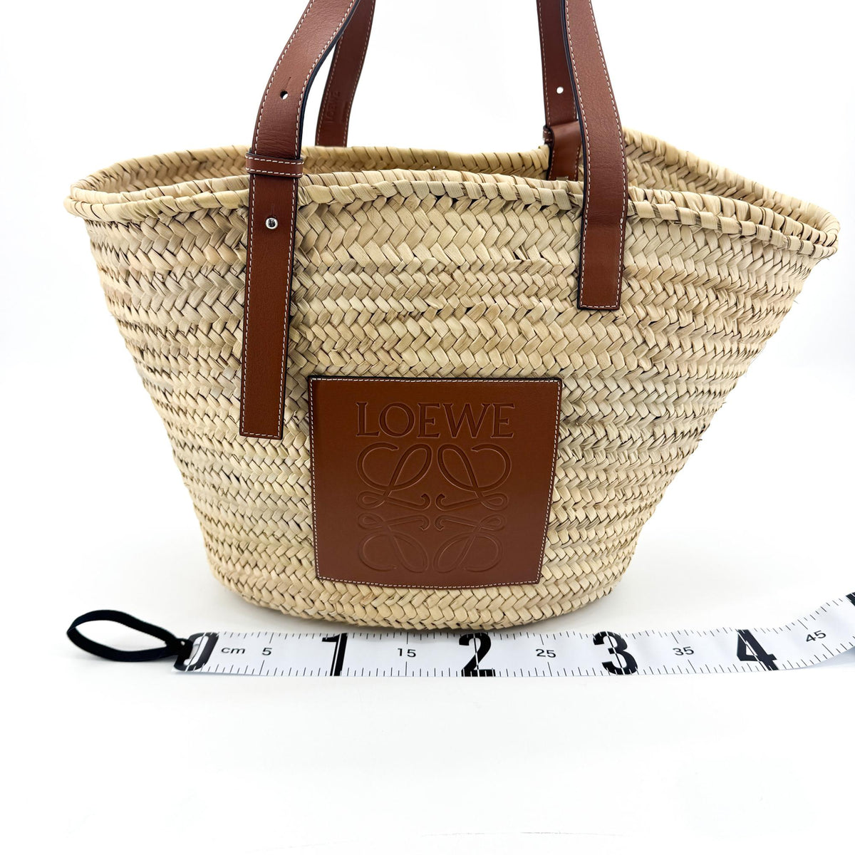 Loewe Medium Basket Bag Natural Tan