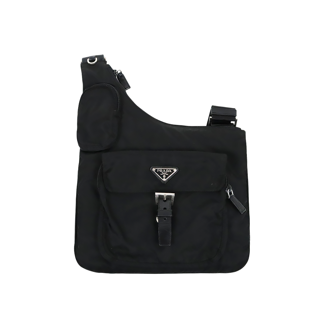 Prada Black One-Pocket Sling Crossbody Bag