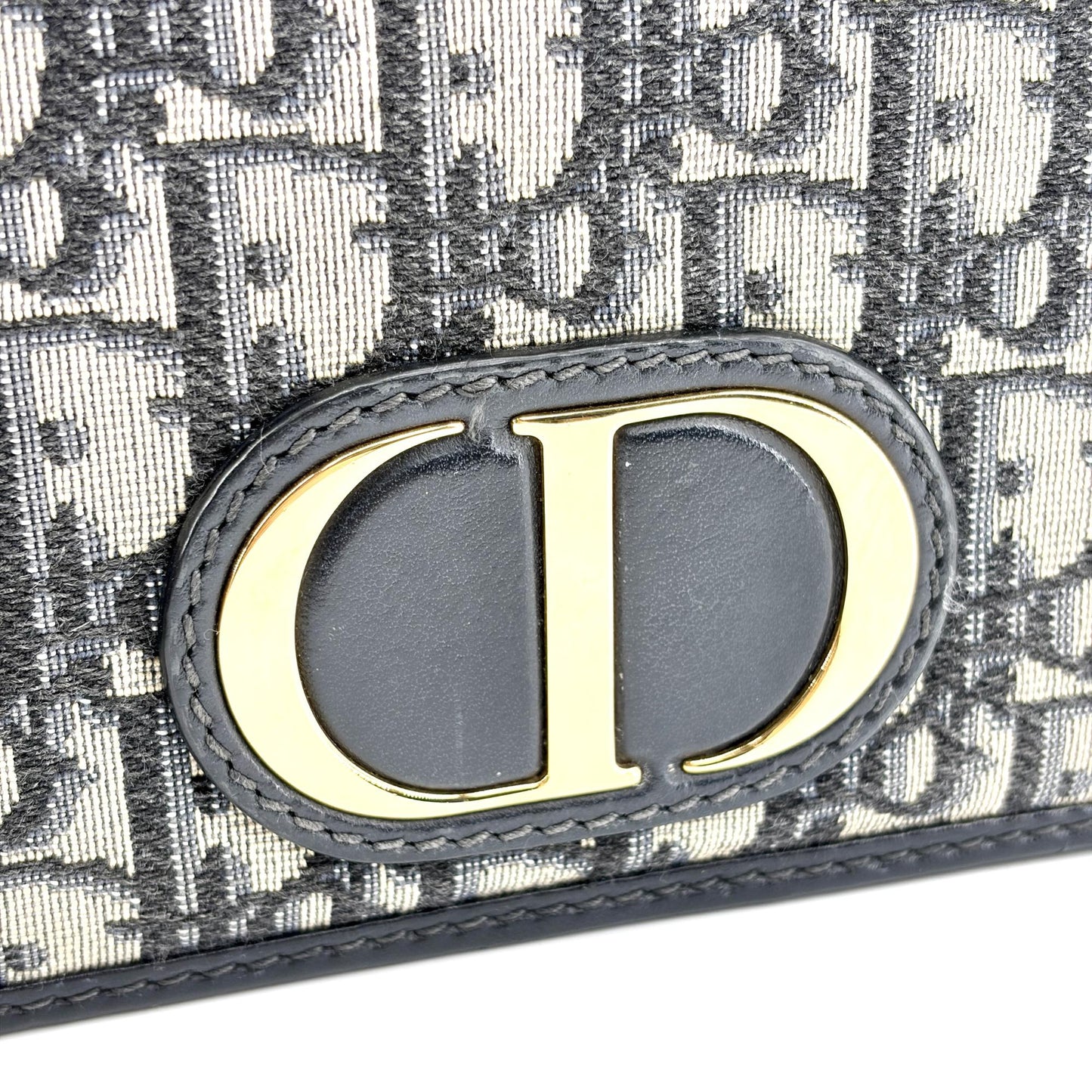 Dior 30 Montaigne Two-in-One Pouch Blue Dior Oblique Jacquard