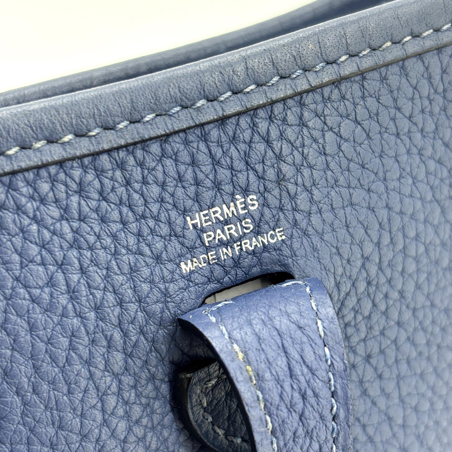Hermès Evelyne 16 TPM Clemence Blue