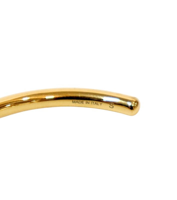 Celine Note Bangle Gold Bracelet