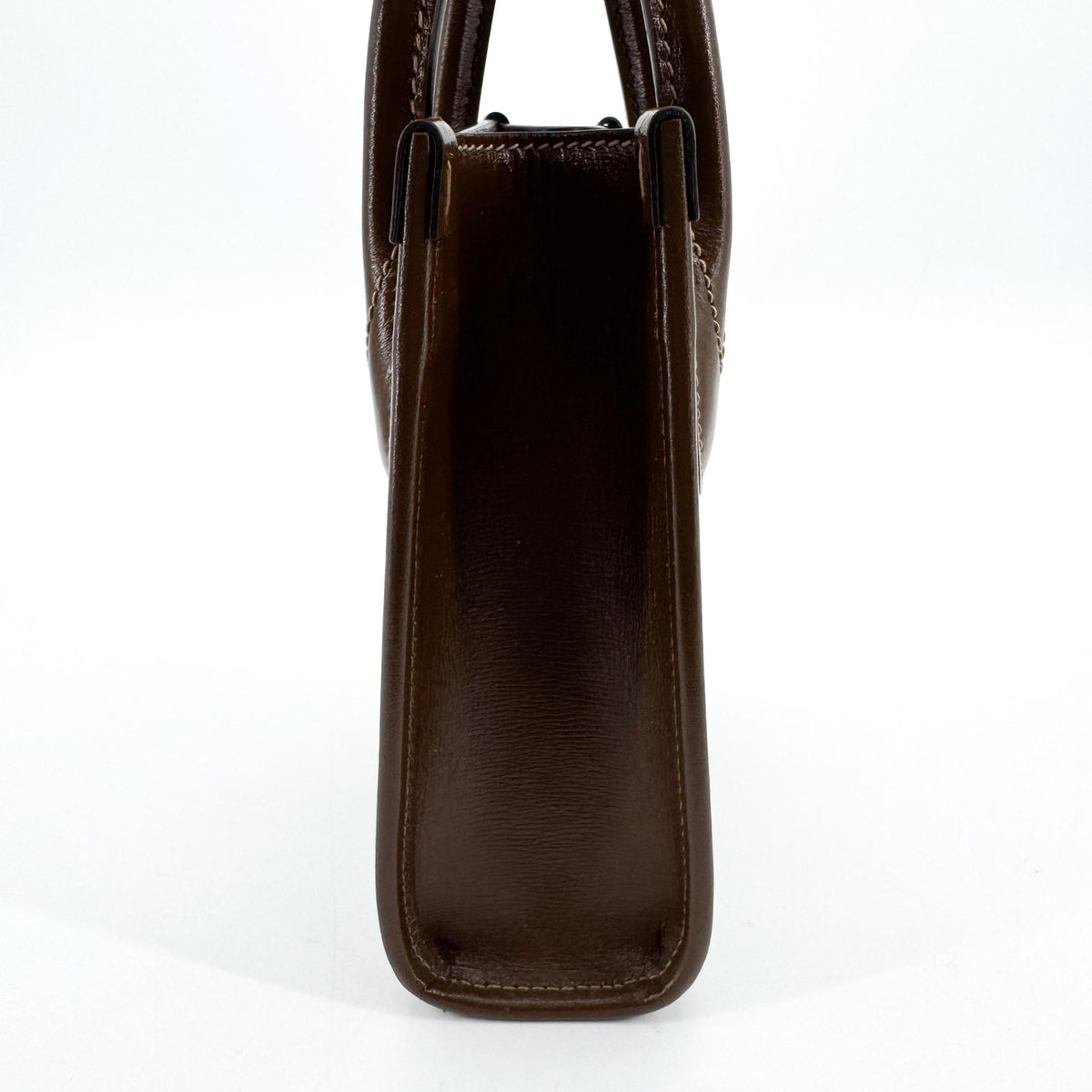 Gucci Interlocking G Mini Tote Bag Brown GG Supreme