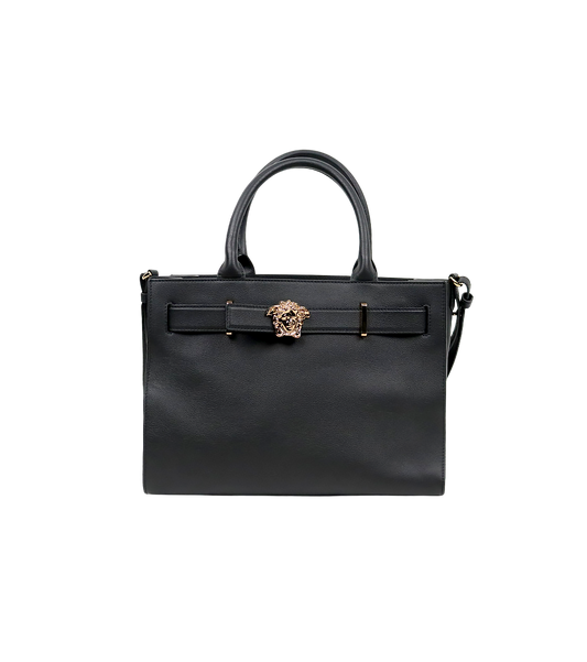 Versace Black Medusa Shoulder Bag