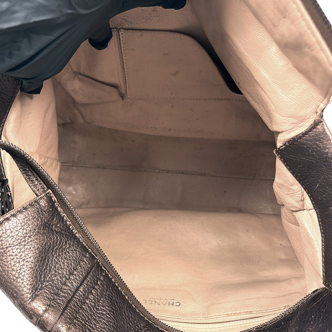 Chanel Brown CC Shoulder Bag