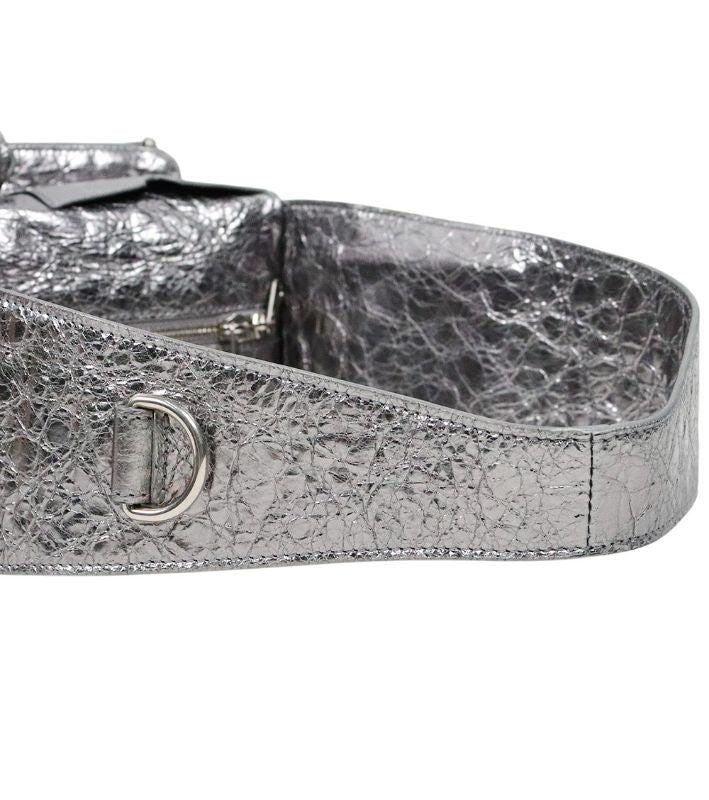 Balenciaga Silver Supervige XS Shoulder Bag