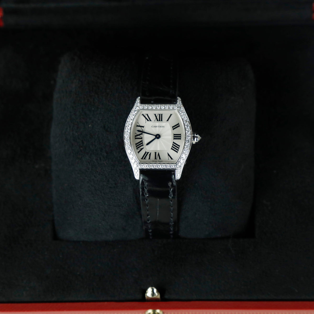 Ttoktwi Diamond White Gold Watch