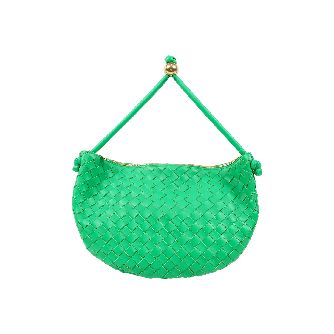 Bottega Veneta Green Turn Pouch Bag