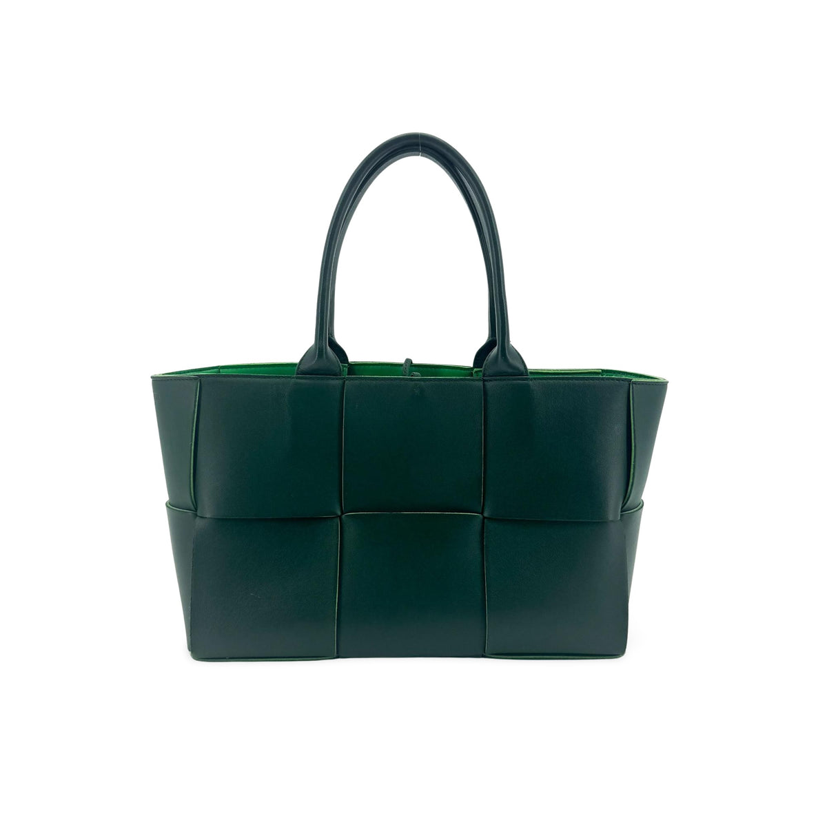 Bottega Veneta Small Arco Tote Bag Dark Green
