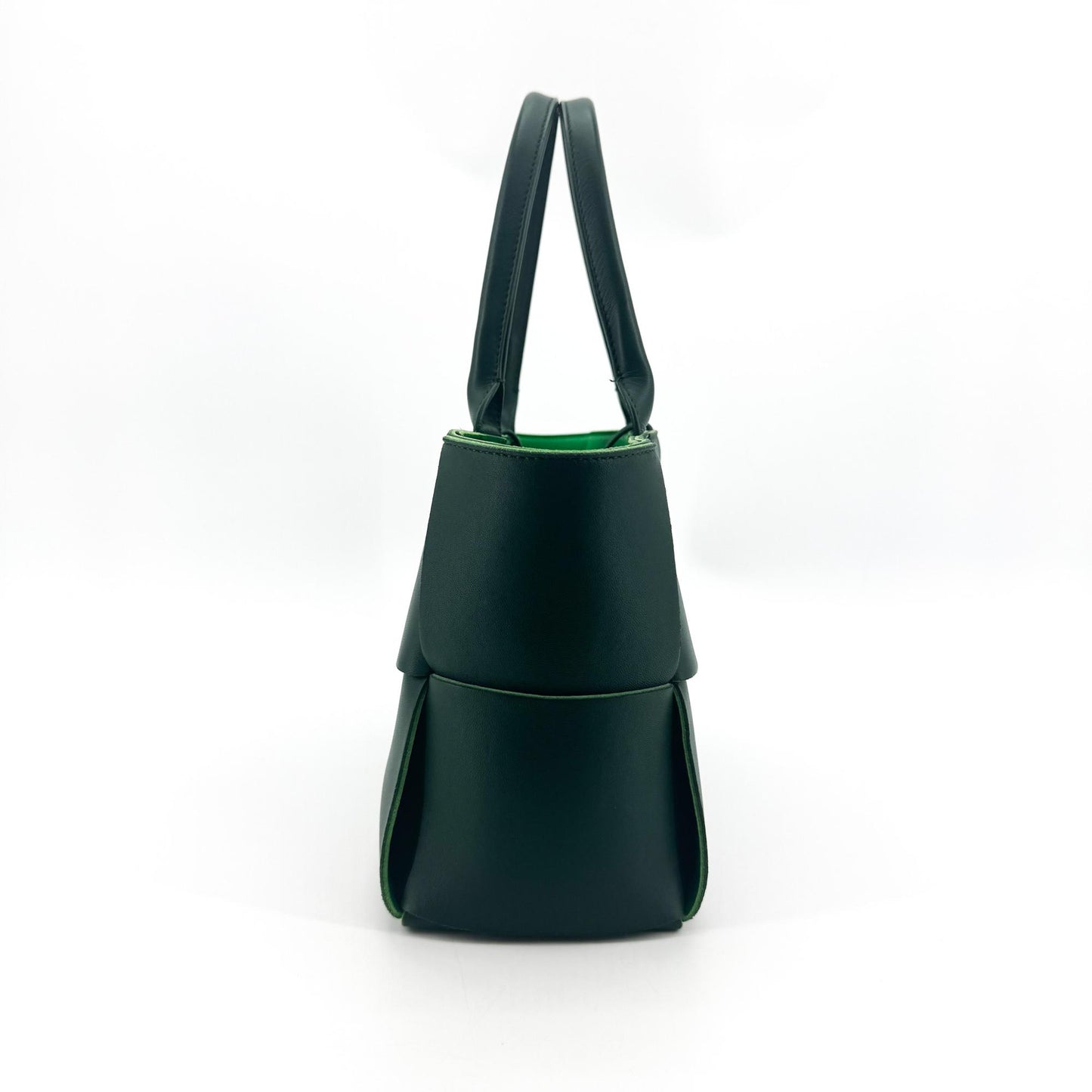 Bottega Veneta Small Arco Tote Bag Dark Green
