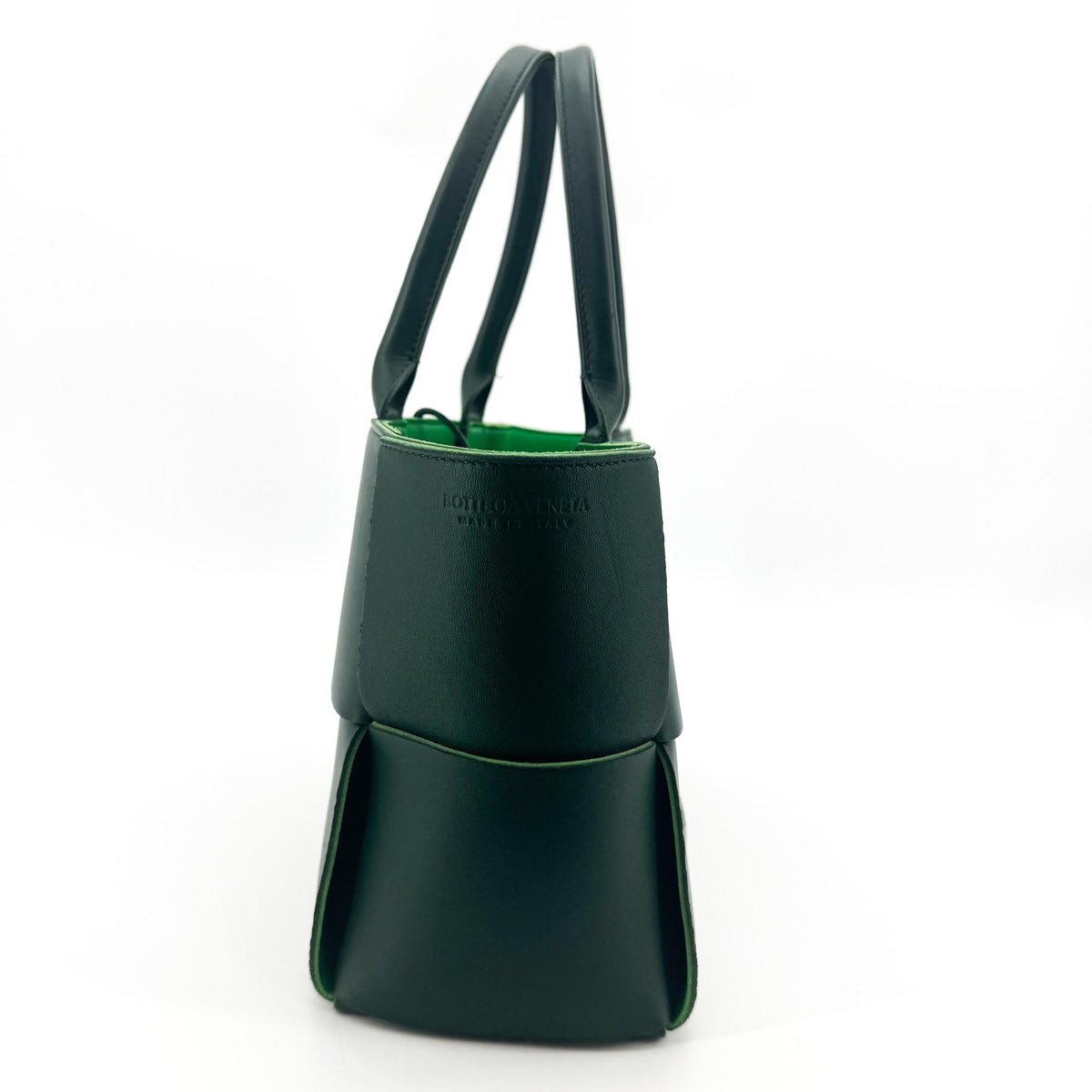 Bottega Veneta Small Arco Tote Bag Dark Green